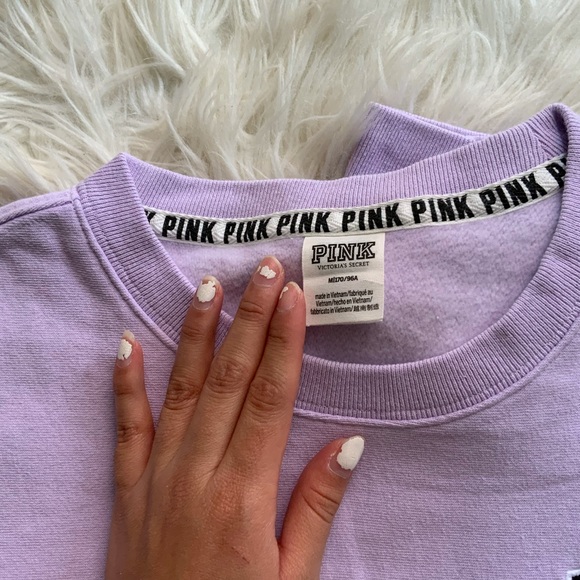 VS PINK GRL PWR COLLEGIATE CREW - Picture 5 of 11